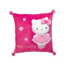 Coussin carré Hello Kitty ballerine 35x35 cm