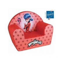 Fauteuil club Lady Bug Fun House Plush - Pour enfant - l.52 x P.33 x H.42 cm - Origine France garantie