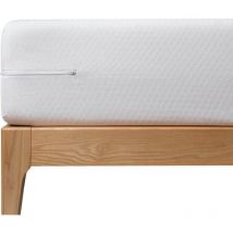 Velamen - Funda protectora elástica Niza higiene hasta grosor 30 cm Blanco - 180 cm