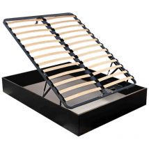 Pikolin - Canapé Abatible de láminas transpirable Oxfort altura 32 cm 150x200 cm - Wengue