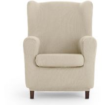 Iconscorner - Housse de fauteuil à oreilles Eysa ulises Blanc 80 x 100 x 90 cm