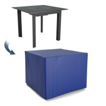Blumie - Funda de proteccion para mesa cuadrada 90x90x74 cm- Ultra resistente