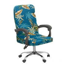 Briller - shining house Funda elástica para silla de oficina, funda extraíble y giratoria, funda universal para silla moderna, funda lavable para