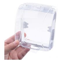 Funda impermeable para timbre, funda protectora transparente, funda impermeable para timbre inalámbrico de pared, carcasa impermeable para control de