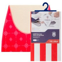 Sonecol - funda mesa plancha 130x48 cm am/04 eco , Funda mesa plancha con muletón 130x48 cm AM/04 ECOIncluye muletón para mejor ajusteMaterial: 85%