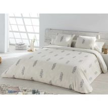 Tejidos Jvr - Funda nórdica olimpo de Gris Perla - 135 cm