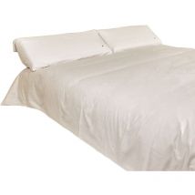 Scalpers - Set cama waffle (funda nordica 240x220cm + 2 fundas almohada 50x85cm) 100% algodón 144GSM gris cierre de botones haze Home