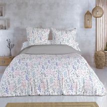 Pierre Cardin - Funda Nórdica 2 Piezas, 135 cm, 100% Algodón, Gramaje 120g/m², 144 Hilos, Funda de Almohada 45 x 155 cm, Cierre de Solapa, Cama de