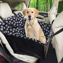 Tumalagia - Funda de asiento para perro, protector de pecho para perro, bolsa de transporte para coche para perro, funda de asiento elevador de tela