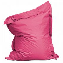 Solys - Funda para puf xxl impermeable Fucsia