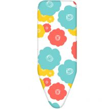 Funda plancha power vap 140x55cm. flores, 1347l5, inofix