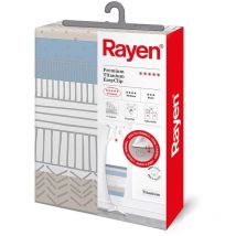 Funda Tabla de Planchar Universal Funda de Planchar Ajuste EasyClip 4 capas: Espuma, Muletón, tejido 100% Algodón, Calidad Titanium Gama Premium