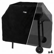Funda protectora para barbacoa aktive negro 4 unidades 142 x 120 x 60 cm
