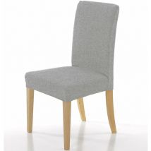 Cañete - Funda silla con respaldo Pack de 2 Noa de Plata - Silla respaldo 40 cm