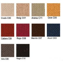 Eysa - Funda sillón 1 plaza relax cora de Sillón Relax Completo pies juntos - Marrón C07