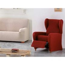 Eysa - Funda sillón 1 plaza relax cora de Sillón relax - Gris C06