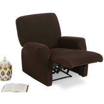 Belmarti - Funda Sillón Relax creta de Sillón Relax Completo pies juntos - Beig C02