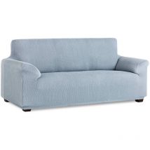 Cañete - Funda sofá Pattern Fit milan de Belmarti 2 plazas - Azul claro C24
