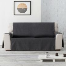 Belmarti - Funda Sofá Práctica banes de 2 plazas - Negro C11