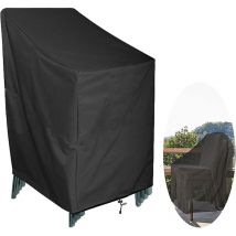 Ineasicer - Fundas impermeables para sillas de exterior, fundas para muebles de jardín, tela Oxford 420D resistente, antidesgarro, resistente al