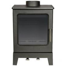 Bricosol Estufa De Leña Modelo Tania De Fundicio