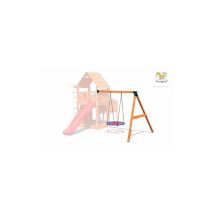 Modul 'Move the Nest', teak, mit 1 x Nestschaukel - Fungoo