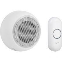 Funk-Türklingel Set weiß, DBY-23512 Türklingelanlagen - Byron