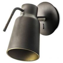 Leds-C4 Funk - 1 Licht Innenwand Leselampe Braun, Gold, E27
