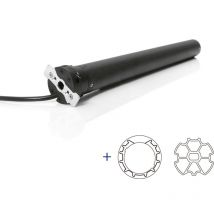 Funk-Rollladenmotor 10 Nm ø45 + ZF64-Röhrenanpassungen - Avosdim
