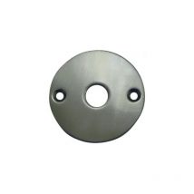 Funktionsrosette aus vernickeltem Stahl – Durchmesser 44 mm – DT-Entriegelung – Bestellnr. 132074