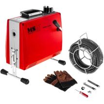 MSW - Furet Électrique Déboucheur Canalisation Plomberie Spirale Nettoyage 390W 14 7 m