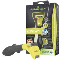 Furminator - Cepillo Undercoat Perros Pelo Largo, Razas Mini xs
