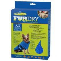 Furminator - Fur Dry Albornoz, Perros Razas Mini xs