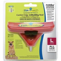 Brosse Furminator – Taille L – Brosse et peigne pour chien – Type d'animal: Chien, Matières: Plastique