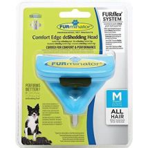Brosse Furminator – Taille M – Brosse et peigne pour chien – Type d'animal: Chien, Matières: Plastique