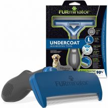FURminator Undercoat deShedding Tool for Large Long Hair Dog - 261453