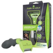 FURminator Undercoat Deshedding Tool Long Hair Small Dog - Pack (3)