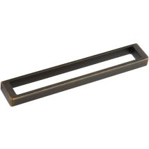 Furnipart Cubico Möbelgriff Barrel Griff 201 mm Zinkdruckguss antik braun