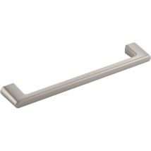 Griff Diner la 160mm - eleganter Möbelgriff Breite 180mm, Zinkdruckguss Edelstahl Effekt - Furnipart