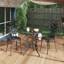 Prolenta Premium - Furniture Limited - Chaises de bistro lot de 2 Aluminium coulé No