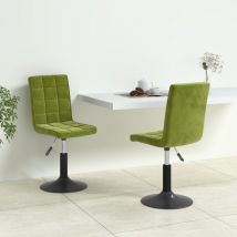 Prolenta Premium - Furniture Limited - Chaises pivotantes à manger lot de 2 vert