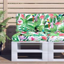 Maison Exclusive - Furniture Limited - Coussins de palette lot de 2 multicolore