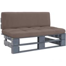 Furniture Limited - Divano Centrale da Giardino Pallet Legno Pino