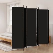 Yoyo - Furniture Limited - Divisorio a 6 Pannelli Nero 300x200 cm in