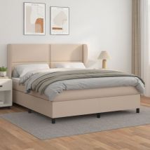 Furniture Limited - Giroletto a Molle con Materasso Cappuccino