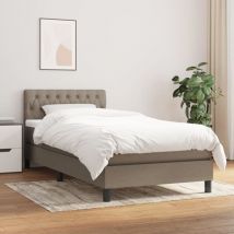 Furniture Limited - Giroletto a Molle con Materasso Tortora