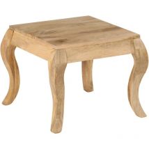 Sweiko - Furniture Limited - Mesa auxiliar 45x45x40 cm madera maciza de
