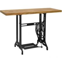 Topdeal - Furniture Limited - Mesa consola de máquina de coser 110x40x75 cm