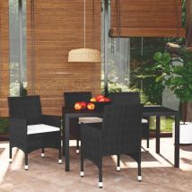 Furniture Limited - Ensemble à dîner de jardin avec coussins 5