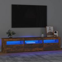 Bearsu - Furniture Limited - Mueble de tv con luces led color roble